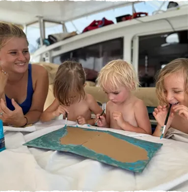 Our boat school  teacher in ...