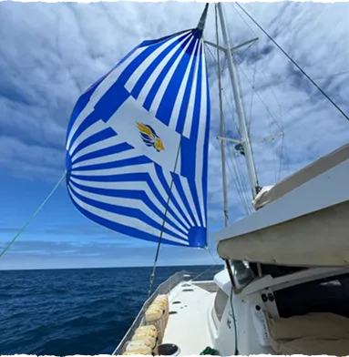 We started our Atlantic Crossing!